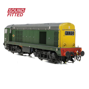 Class 20/0 Headcode Box 8156 BR Green (Full Yellow Ends) [W] - Bachmann -35-360SF - Scale OO