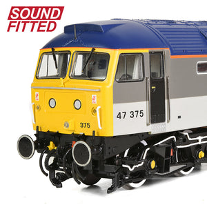 Class 47/3 47375 'Tinsley Traction Depot' BR RF Distribution European - Bachmann -35-419SF