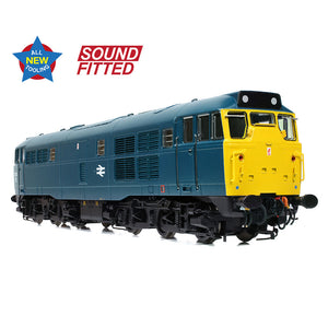 Class 31/1 31123 BR Blue - Bachmann -35-805SF - Scale OO