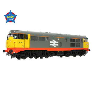 Class 31/1 Refurbished 31180 BR Railfreight (Red Stripe) - Bachmann -35-821 - Scale OO