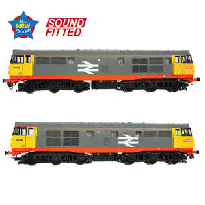 Class 31/1 Refurbished 31149 BR Railfreight (Red Stripe) - Bachmann -35-821ASF - Scale OO