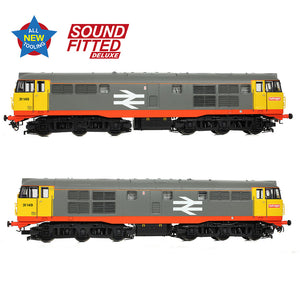 Class 31/1 Refurbished 31149 BR Railfreight (Red Stripe) - Bachmann -35-821ASFX - Scale OO