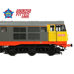 Class 31/1 Refurbished 31149 BR Railfreight (Red Stripe) - Bachmann -35-821ASFX - Scale OO