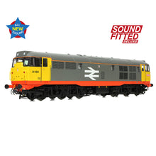 Load image into Gallery viewer, Class 31/1 Refurbished 31180 BR Railfreight (Red Stripe) - Bachmann -35-821SFX - Scale OO
