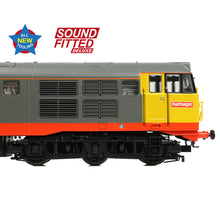 Load image into Gallery viewer, Class 31/1 Refurbished 31180 BR Railfreight (Red Stripe) - Bachmann -35-821SFX - Scale OO
