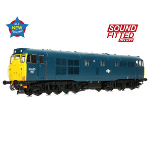 Class 31/4 Refurbished 31435 BR Blue - Bachmann -35-825SFX - Scale OO