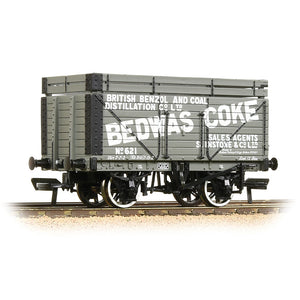 8 Plank Wagon Coke Rails 'Bedwas' Grey - Bachmann -37-205A