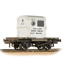 Load image into Gallery viewer, Conflat Wagon GWR Grey With &#39;GWR&#39; AF Container [W, WL] - Bachmann -37-975B
