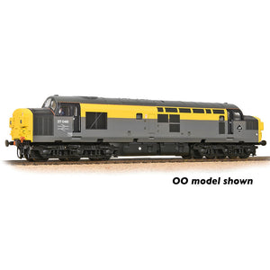 Class 37/0 Split Headcode 37046 BR Engineers Grey & Yellow - Bachmann -371-466A