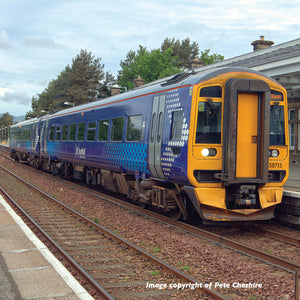 Class 158 2-Car DMU 158711 ScotRail Saltire - Bachmann -371-851