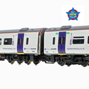 Class 158 2-Car DMU 158844 Northern - Bachmann -371-858 - Scale N