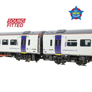 Class 158 2-Car DMU 158861 Northern - Bachmann -371-858ASF - Scale N