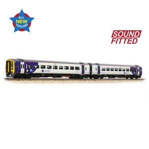 Class 158 2-Car DMU 158861 Northern - Bachmann -371-858ASF - Scale N