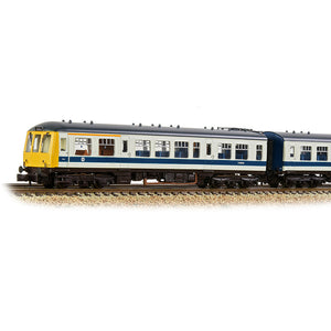 Class 108 3-Car DMU BR White & Blue - Bachmann -371-888