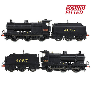 MR 3835 4F with Fowler Tender 4057 LMS Black (MR numerals) - Bachmann -372-063SF