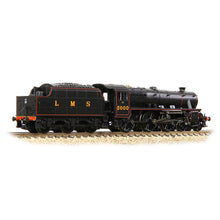 Load image into Gallery viewer, LMS 5MT &#39;Black 5&#39; with Riveted Tender 5000 LMS Lined Black - Bachmann -372-135A - Scale N
