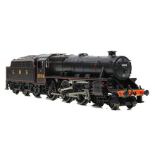 Load image into Gallery viewer, LMS 5MT &#39;Black 5&#39; with Riveted Tender 5004 LMS Lined Black - Bachmann -372-135B - Scale N
