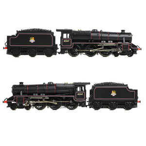 LMS 5MT 'Black 5' with Welded Tender 45247 BR Lined Black (Early Emb.) - Bachmann -372-136B - Scale N