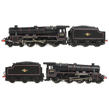 Load image into Gallery viewer, LMS 5MT &#39;Black 5&#39; with Welded Tender 45198 BR Lined Black (Late Crest) - Bachmann -372-137B - Scale N
