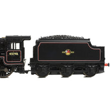 Load image into Gallery viewer, LMS 5MT &#39;Black 5&#39; with Welded Tender 45198 BR Lined Black (Late Crest) - Bachmann -372-137B - Scale N
