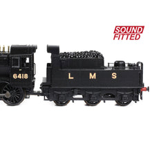 Load image into Gallery viewer, LMS Ivatt 2MT 6418 LMS Black - Bachmann -372-627ASF - Scale N
