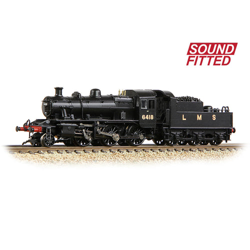 LMS Ivatt 2MT 6418 LMS Black