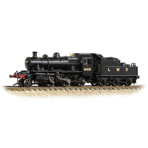 LMS Ivatt 2MT 6418 LMS Black