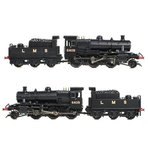 LMS Ivatt 2MT 6409 LMS Black - Bachmann -372-627B - Scale N