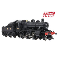 Load image into Gallery viewer, LMS Ivatt 2MT 6409 LMS Black - Bachmann -372-627BSF - Scale N
