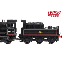 Load image into Gallery viewer, LMS Ivatt 2MT 46447 BR Lined Black (Late Crest) - Bachmann -372-628ASF - Scale N
