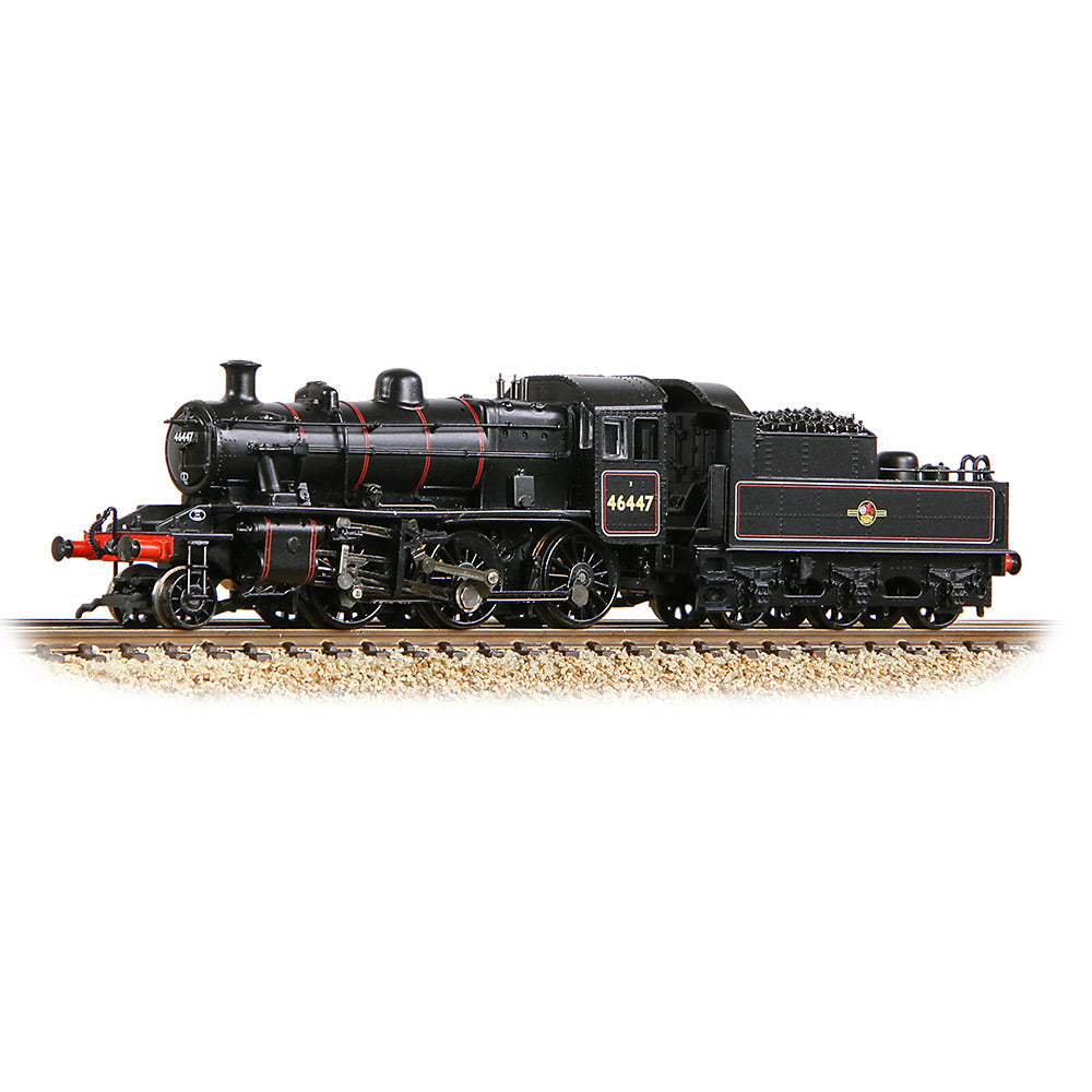 LMS Ivatt 2MT 46447 BR Lined Black (Late Crest)