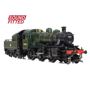 LMS Ivatt 2MT 46521 BR Lined Green (Early Emblem) - Bachmann -372-630SF - Scale N