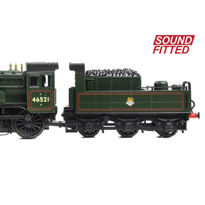 LMS Ivatt 2MT 46521 BR Lined Green (Early Emblem) - Bachmann -372-630SF - Scale N