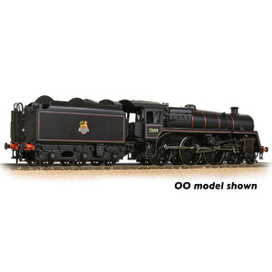 BR Standard 5MT with BR1B Tender 73109 BR Lined Black (Early Emblem) - Bachmann -372-727A