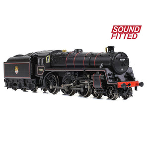 BR Standard 5MT with BR1B Tender 73109 BR Lined Black (Early Emblem) - Bachmann -372-727ASF - Scale N