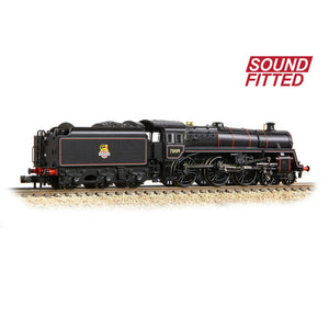 BR Standard 5MT with BR1B Tender 73109 BR Lined Black (Early Emblem) - Bachmann -372-727ASF - Scale N