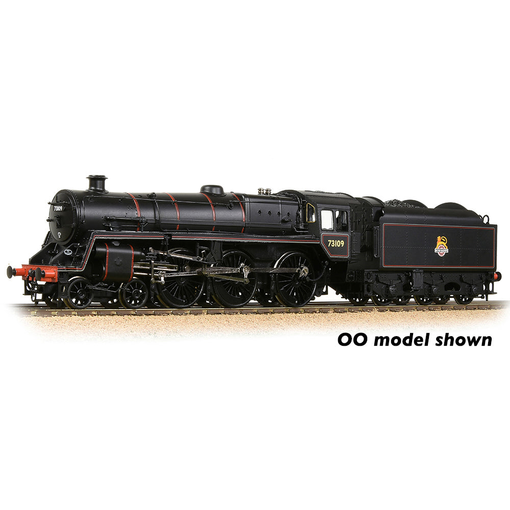 BR Standard 5MT with BR1B Tender 73109 BR Lined Black (Early Emblem)