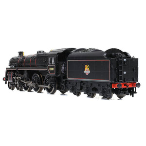 BR Standard 5MT with BR1B Tender 73100 BR Lined Black (Early Emblem) - Bachmann -372-727B - Scale N