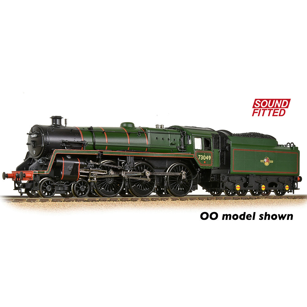 BR Standard 5MT with BR1 Tender 73049 BR Lined Green (Late Crest)