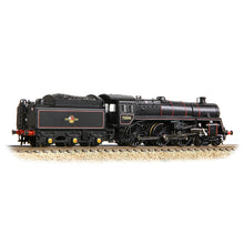 Load image into Gallery viewer, BR Standard 5MT with BR1 Tender 73006 BR Lined Black (Late Crest) - Bachmann -372-729A - Scale N
