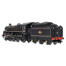 Load image into Gallery viewer, BR Standard 5MT with BR1 Tender 73006 BR Lined Black (Late Crest) - Bachmann -372-729A - Scale N
