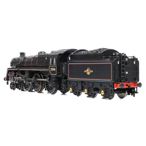 BR Standard 5MT with BR1 Tender 73006 BR Lined Black (Late Crest) - Bachmann -372-729A - Scale N