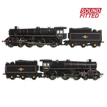 Load image into Gallery viewer, BR Standard 5MT with BR1 Tender 73050 BR Lined Black (Late Crest) - Bachmann -372-729SF - Scale N
