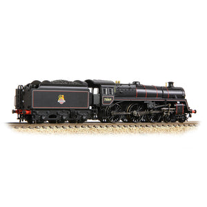 BR Standard 5MT with BR1C Tender 73069 BR Lined Black (Early Emblem) - Bachmann -372-730A - Scale N