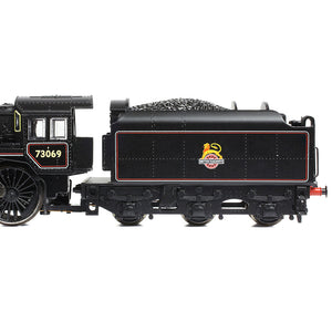 BR Standard 5MT with BR1C Tender 73069 BR Lined Black (Early Emblem) - Bachmann -372-730A - Scale N