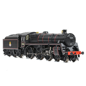 BR Standard 5MT with BR1C Tender 73069 BR Lined Black (Early Emblem) - Bachmann -372-730A - Scale N