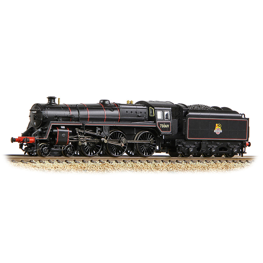 BR Standard 5MT with BR1C Tender 73069 BR Lined Black (Early Emblem)