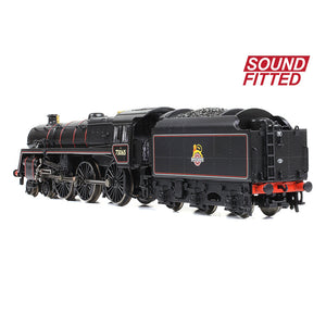 BR Standard 5MT with BR1C Tender 73065 BR Lined Black (Early Emblem) - Bachmann -372-730SF - Scale N