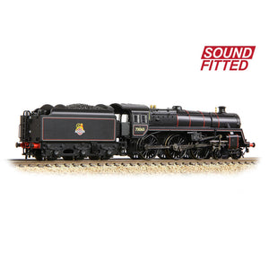 BR Standard 5MT with BR1C Tender 73065 BR Lined Black (Early Emblem) - Bachmann -372-730SF - Scale N