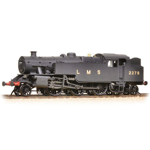 LMS Fairburn Tank 2278 LMS Black (Revised) [W] - Bachmann -372-754